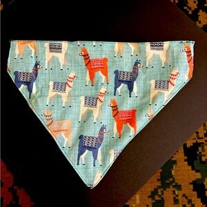 Lamas - Dog Bandana - dog scarf